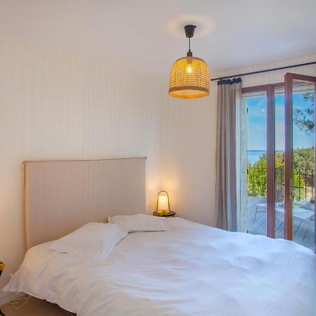 Villa Bodri, Maison En Pierre Avec Vue Mer Et Piscine Chauffee L'Ile-Rousse  Exterior photo