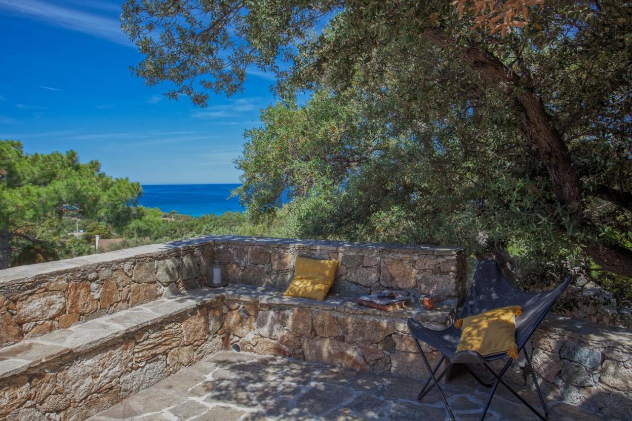Villa Bodri, Maison En Pierre Avec Vue Mer Et Piscine Chauffee L'Ile-Rousse  Exterior photo